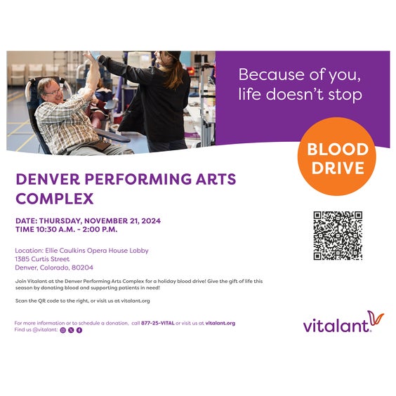 More Info for Vitalant Holiday Blood Drive