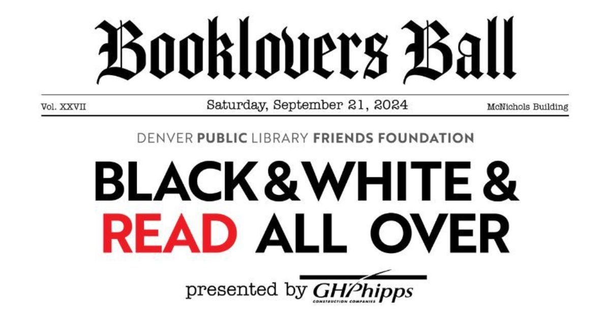 Black & White & Read All Over Booklovers Ball