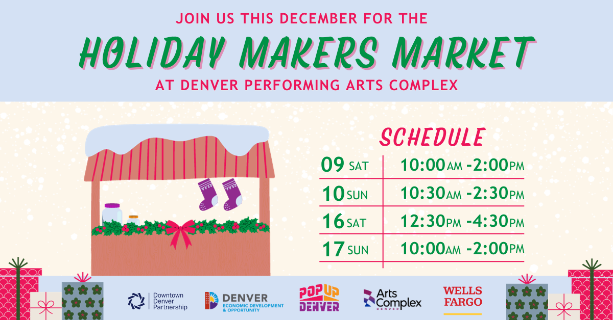 Popup Denver Holiday Makers Market