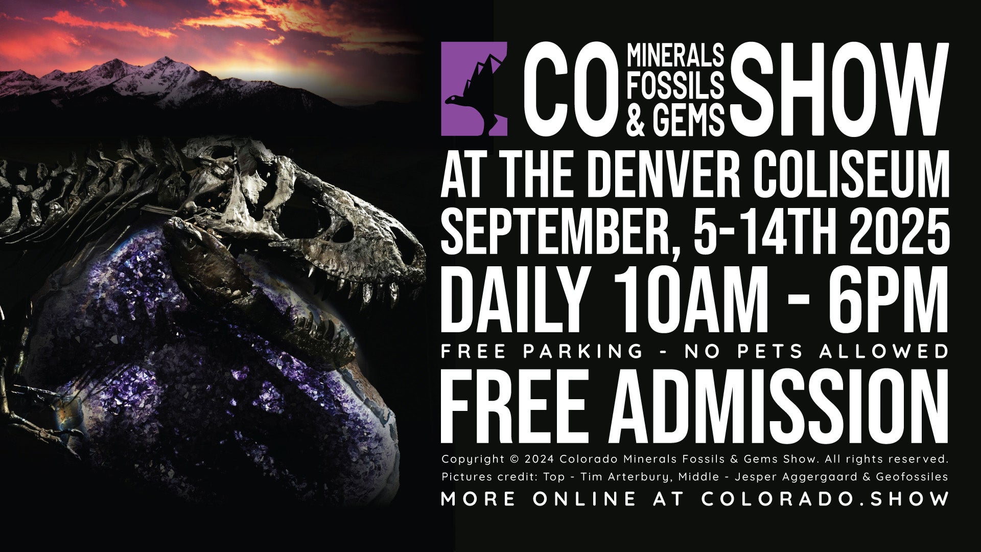 Colorado Minerals, Fossils & Gems Show