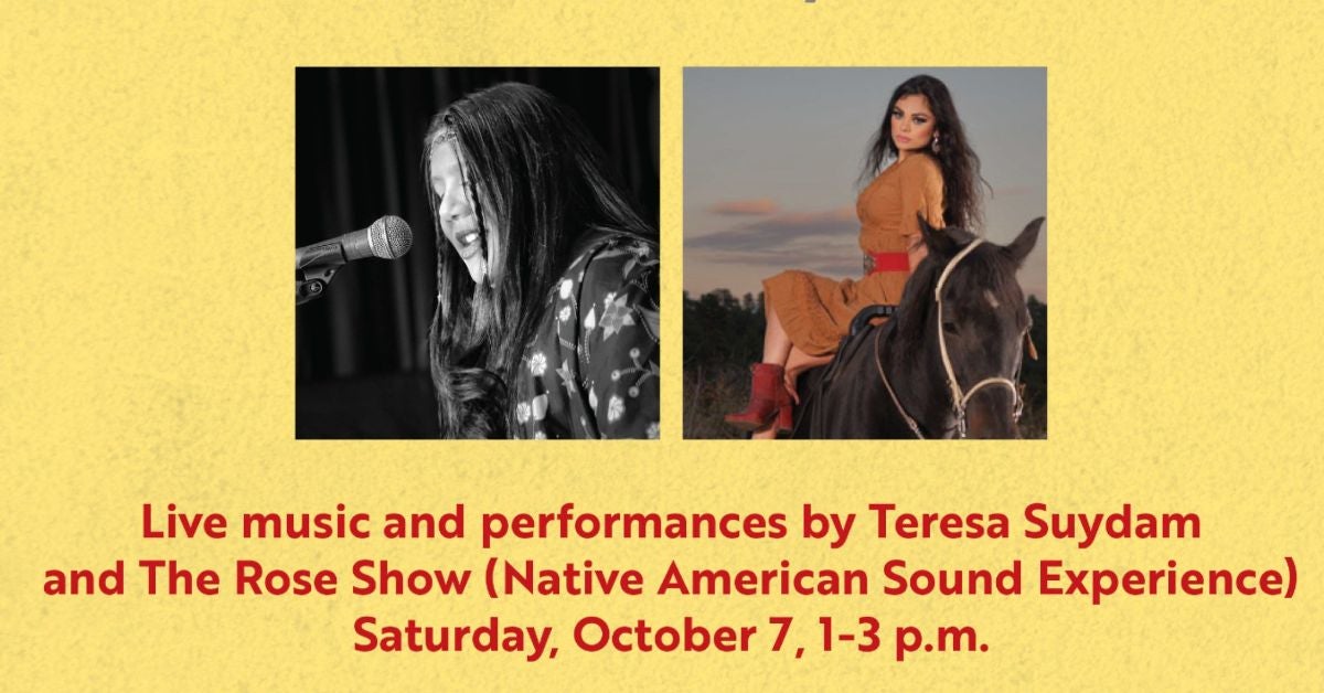 Live Music by Teresa Suydam and Native American Sound Experience