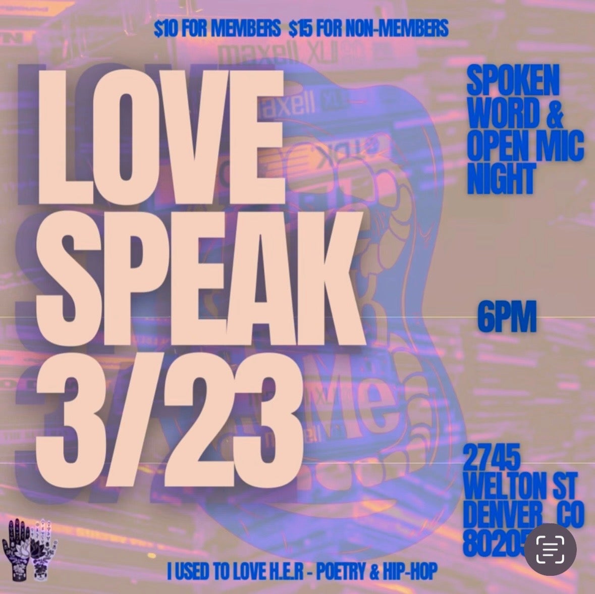 More Info for Love Speak Spoken Word/Open Mic